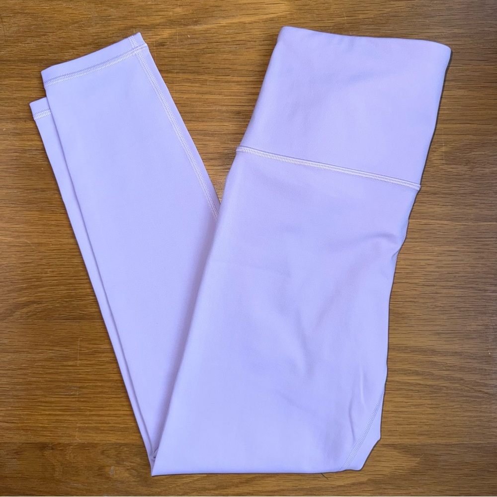 Athleta Elation Ultra High Rise 7/8 Tight Leggings Lavender I Small Petite